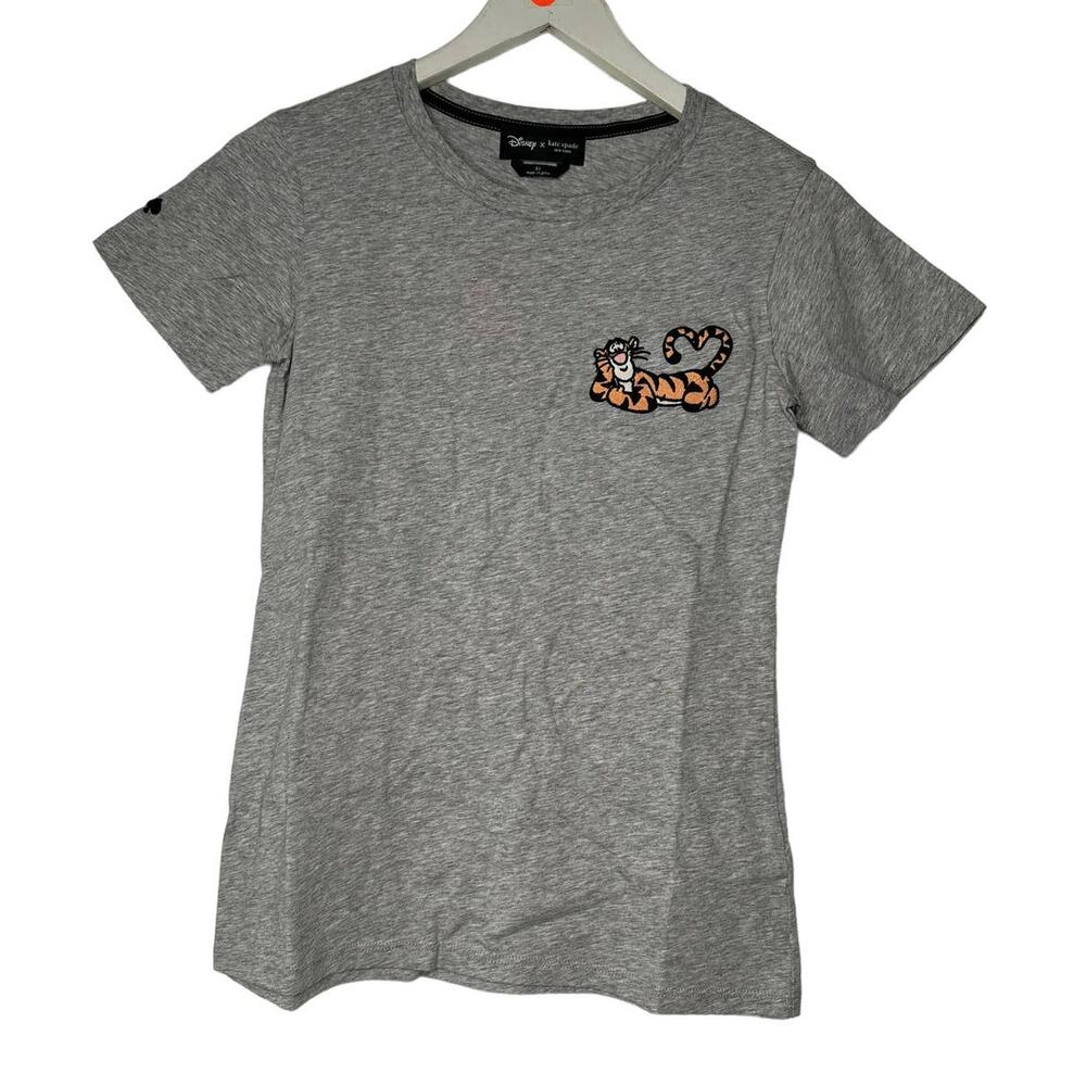 Kate Spade Disney Tigger T-shirt XS Grey Melon